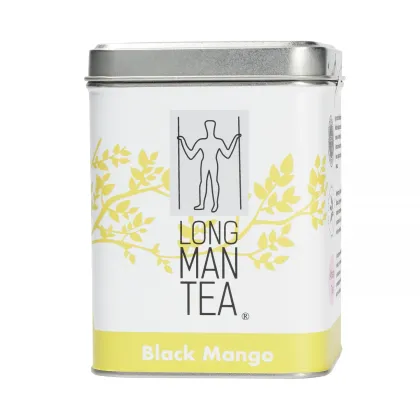 Zdjęcie Long Man Tea - Black Mango - Herbata sypana - Puszka 120g LONG MAN TEA