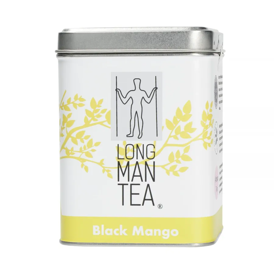 obrazek 1 Long Man Tea - Black Mango - Herbata sypana - Puszka 120g LONG MAN TEA
