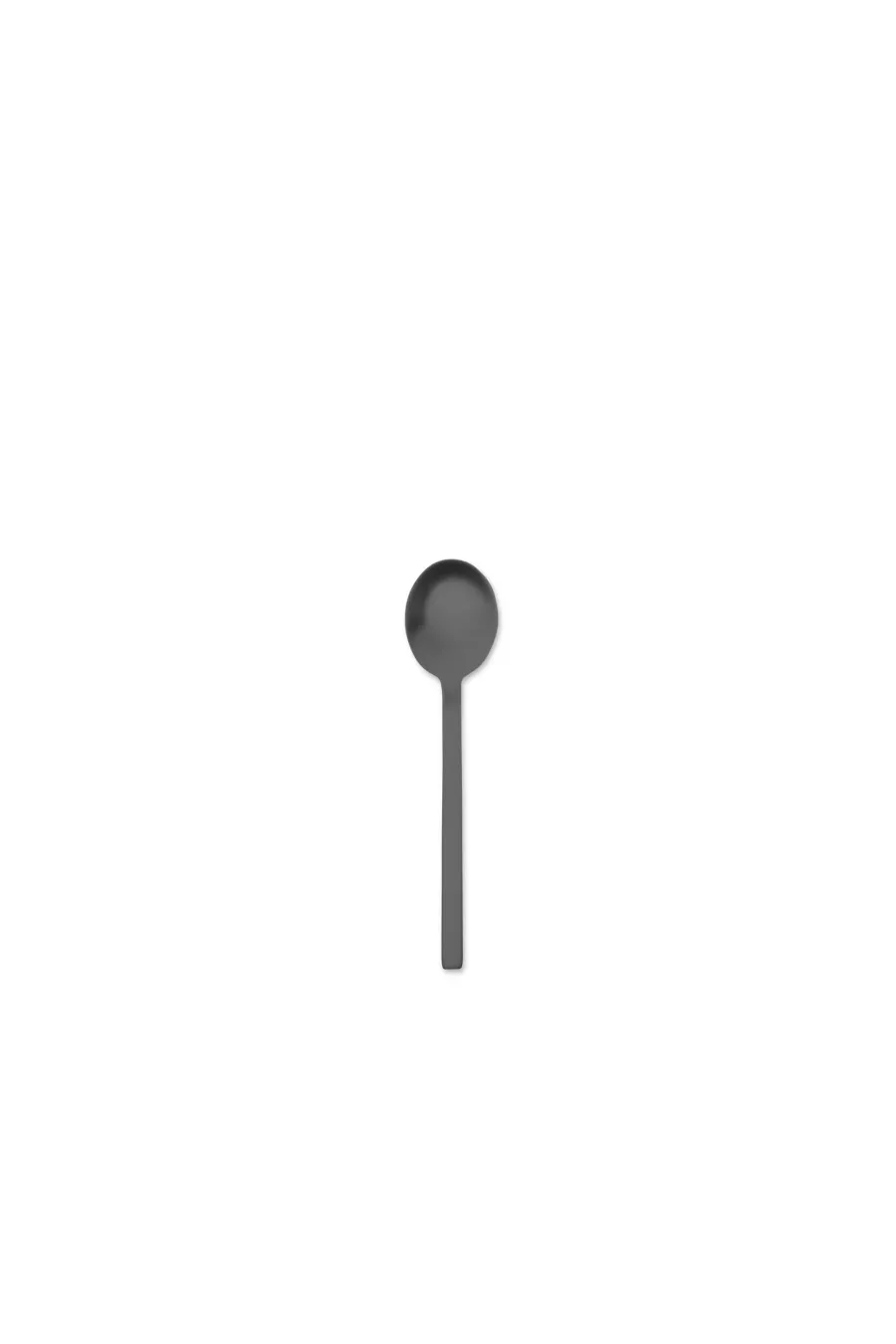 obrazek 3 Stylowa włoska łyżeczka do espresso Stile Oro Nero Ice - zestaw 6 szt.
