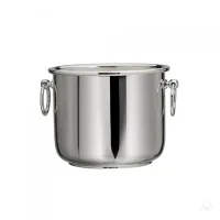 Zdjęcie Stylowe wiaderko na lód platerowane srebrem o prostym designie - Zaramella Argenti