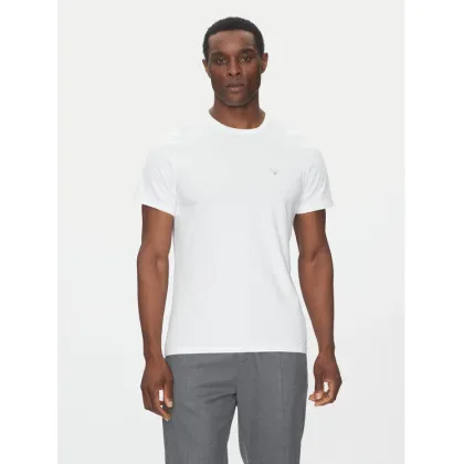 Zdjęcie Barbour T-Shirt Tartan MTS0670WH11 Biały Tailored Fit