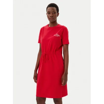 Zdjęcie Tommy Hilfiger Sukienka codzienna WW0WW45529 Czerwony Regular Fit