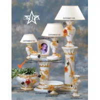 Picture A stunning ceramic pot decorated with flowers