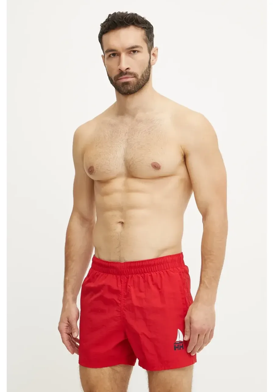 obrazek 1 Helly Hansen szorty kąpielowe Cascais kolor czerwony 34031