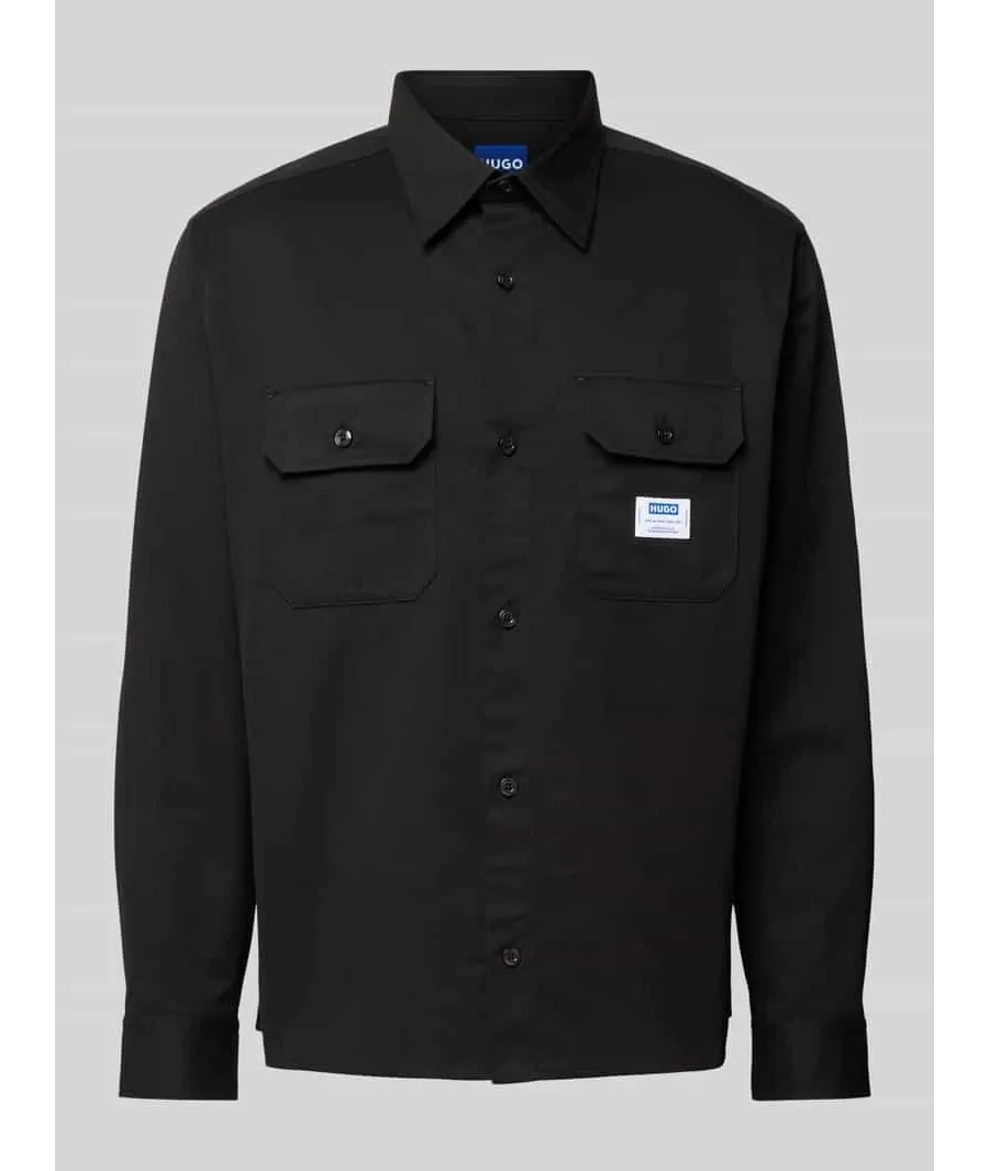 obrazek 1 Koszula casualowa o kroju regular fit z kieszeniami na piersi model ‘Ekynone’