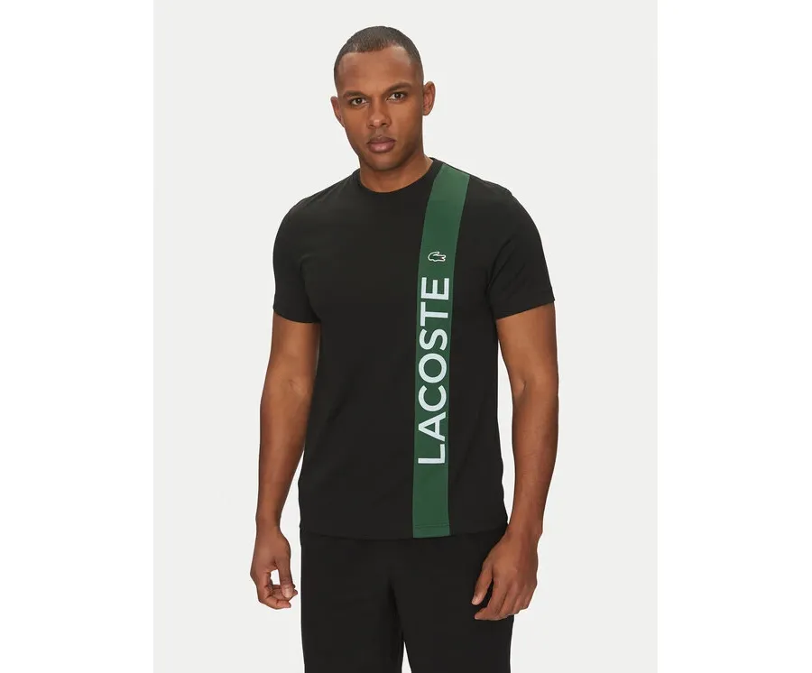 obrazek 1 Lacoste T-Shirt TH8938 Czarny Regular Fit