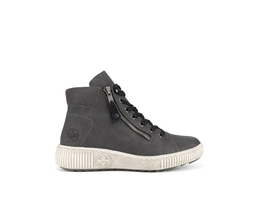 obrazek 1 Rieker Botki Z6611-45 Szary