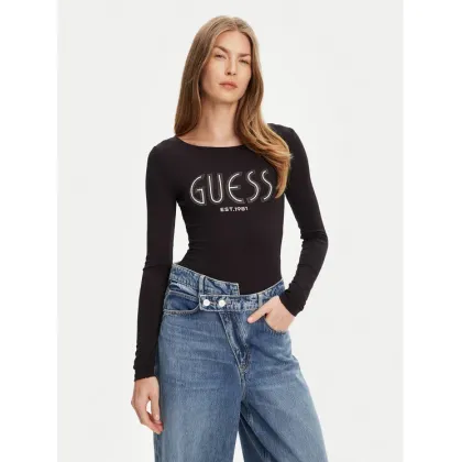 Zdjęcie Guess Body W5YP05 K68D2 Czarny Slim Fit
