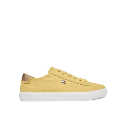 Zdjęcie Tommy Hilfiger Tenisówki Vulc Canvas Lace Up Sneaker FW0FW08647 Żółty