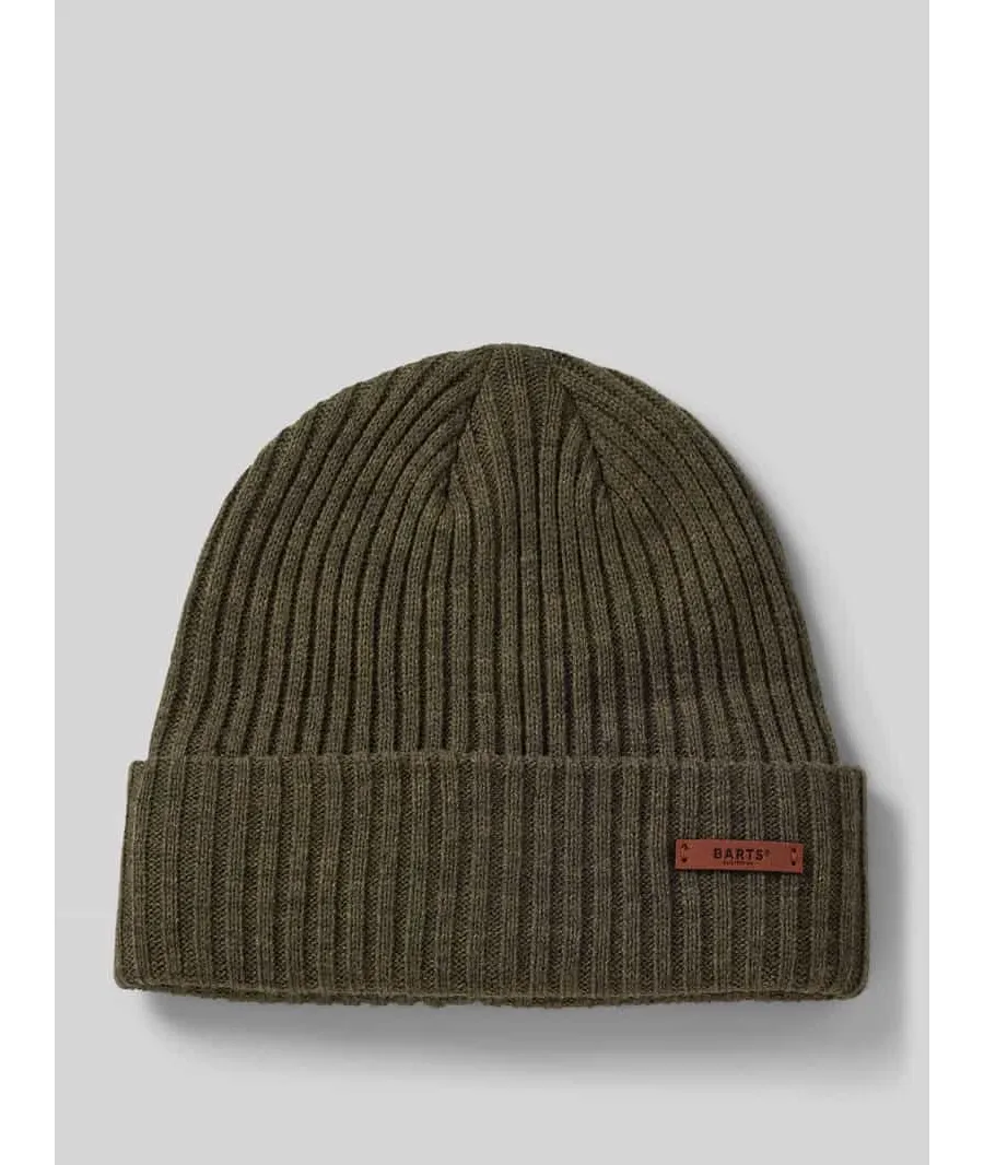 obrazek 1 Czapka beanie z detalem z logo model ‘WILBERT’