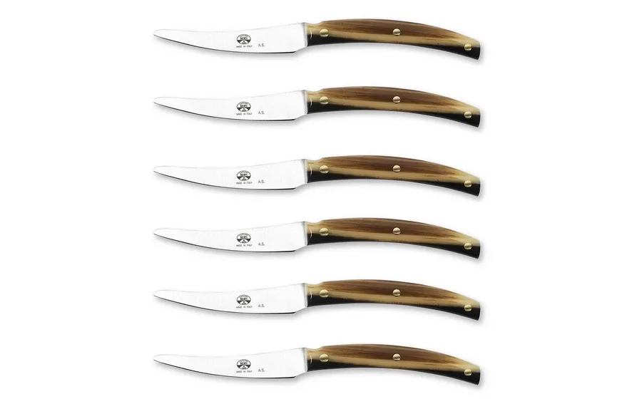 obrazek 5 Luksusowy zestaw noży do steków typu Convivio Nuovo firmy Berti Knives