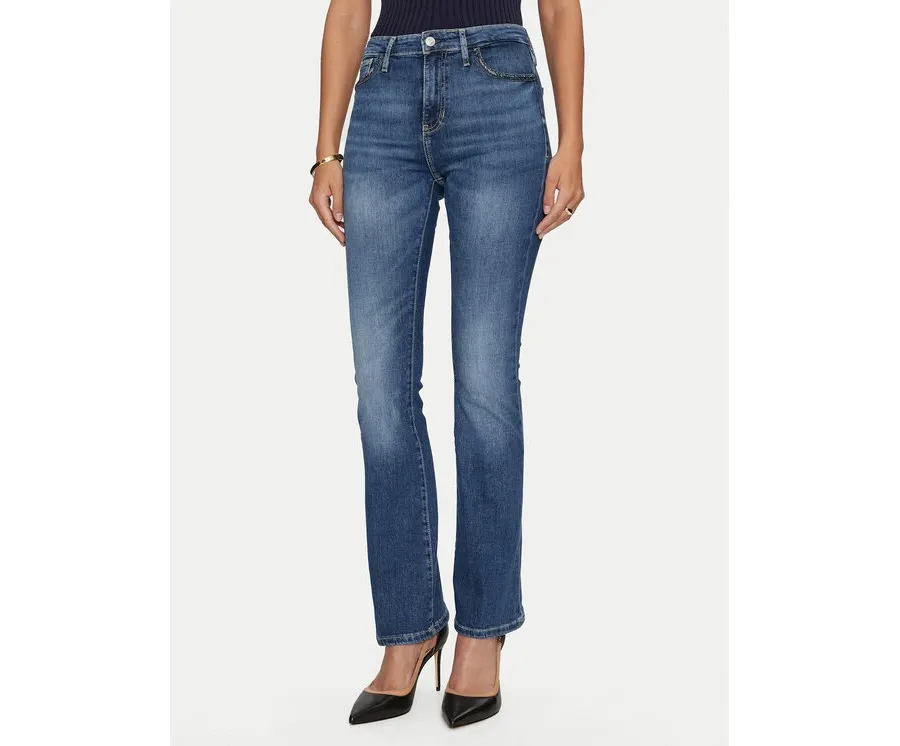 obrazek 1 Guess Jeansy W4YA0L D5926 Granatowy Flare Fit