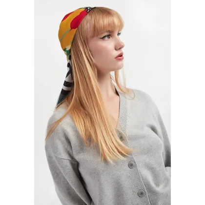 Zdjęcie Apaszka damska jedwabna KENZO Kenzo