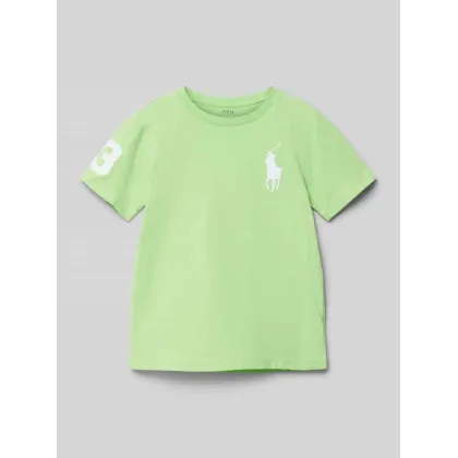 Zdjęcie T-shirt z wyhaftowanym logo