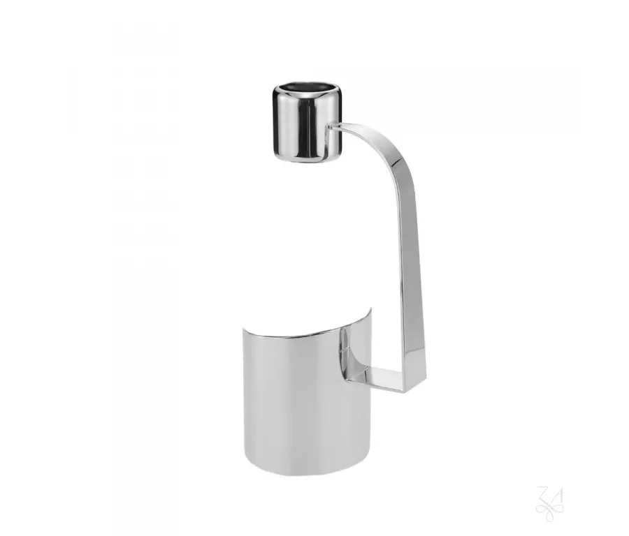 picture 1 Silver plated bottle holder with Drop Saver system - Zaramella Argenti