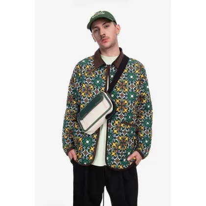 Zdjęcie Drôle de Monsieur kurtka męska kolor zielony przejściowa JT131.GREEN-GREEN