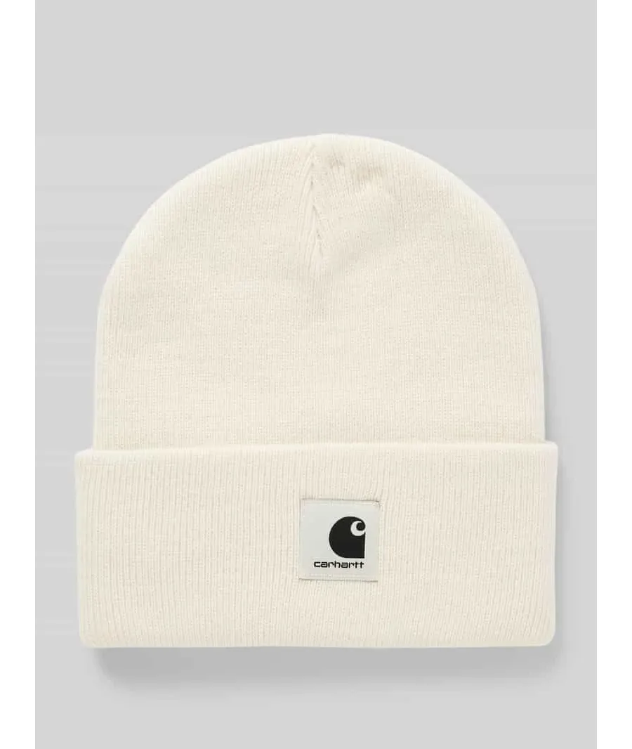 obrazek 1 Czapka beanie z naszywką z logo model ‘ASHLEY’