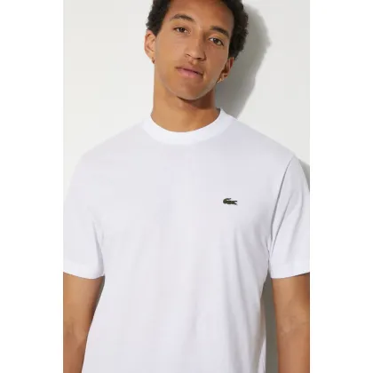 Zdjęcie Lacoste t-shirt bawełniany kolor biały TH7318