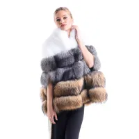 Picture Luxurious women's fox fur vest - A&A Vesa