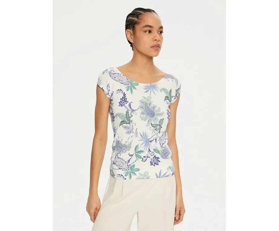 obrazek 1 Luisa Spagnoli Bluzka Corno 58611 Kolorowy Regular Fit