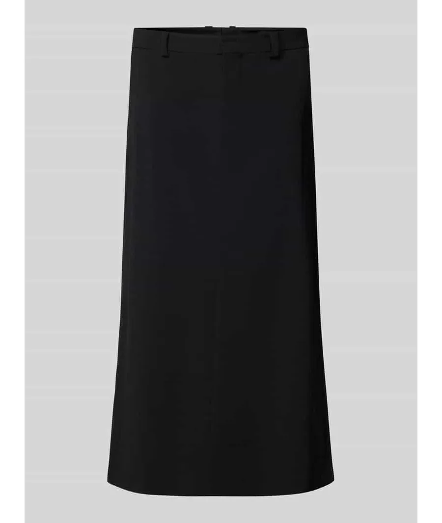 obrazek 1 Spódnica midi ze szlufkami na pasek model ‘DORNE’