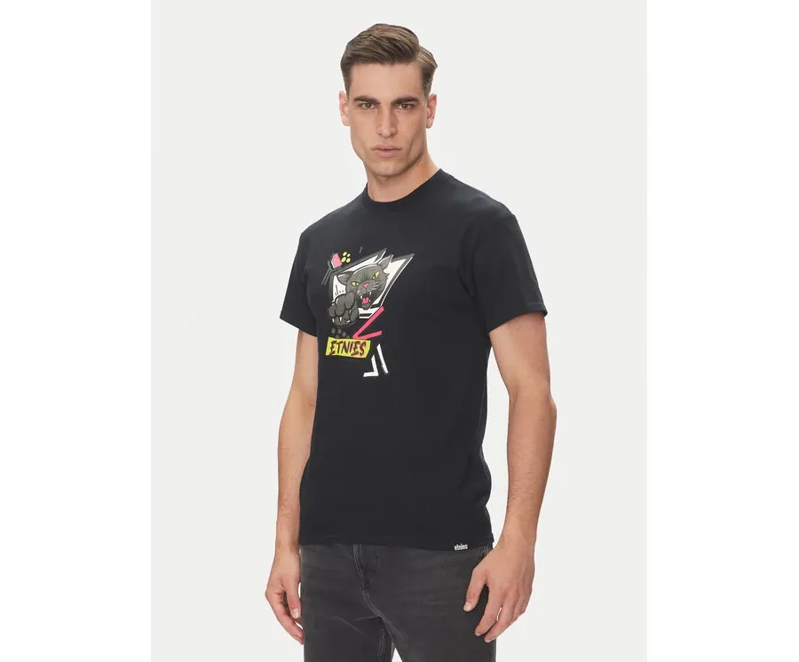 obrazek 1 Etnies T-Shirt Puma 4130004126 Czarny Regular Fit