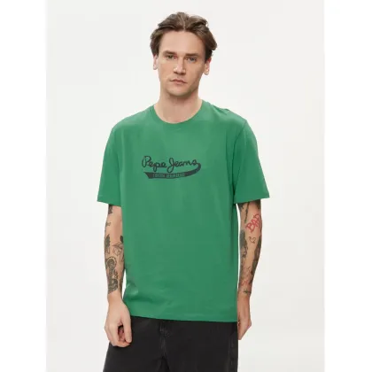 Zdjęcie Pepe Jeans T-Shirt Claude PM509390 Zielony Regular Fit