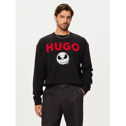 Zdjęcie Hugo Sweter Selm 50528298 Czarny Regular Fit HUGO