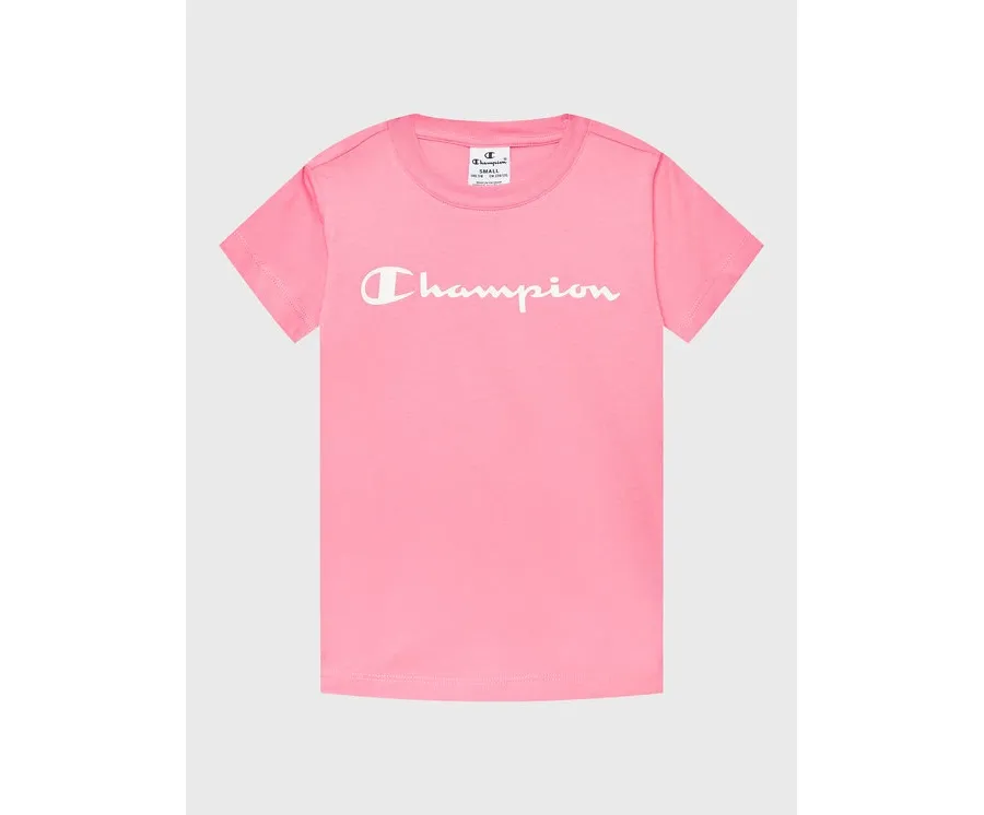 obrazek 1 Champion T-Shirt 404541 Różowy Regular Fit