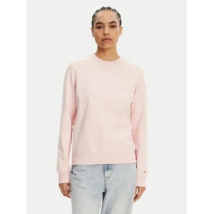 Zdjęcie Tommy Jeans Bluza Tonal Crest DW0DW20637 Różowy Regular Fit