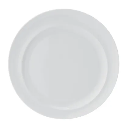 Zdjęcie Biały talerz obiadowy z porcelany Organic White z kolekcji inspirowanej naturą - Vista Alegre