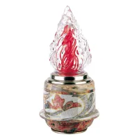 Zdjęcie Zdumiewająca lampa nagrobkowa z porcelany