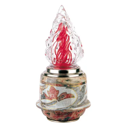 Zdjęcie Zdumiewająca lampa nagrobkowa z porcelany