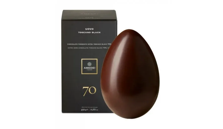 obrazek 1 Włoskie jajko czekoladowe Amedei Toscano Black 70, 450g