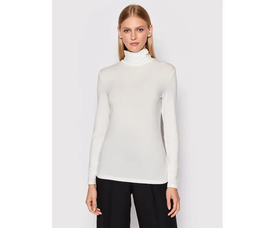 obrazek 1 Max Mara Leisure Golf Dede 39460626 Biały Slim Fit