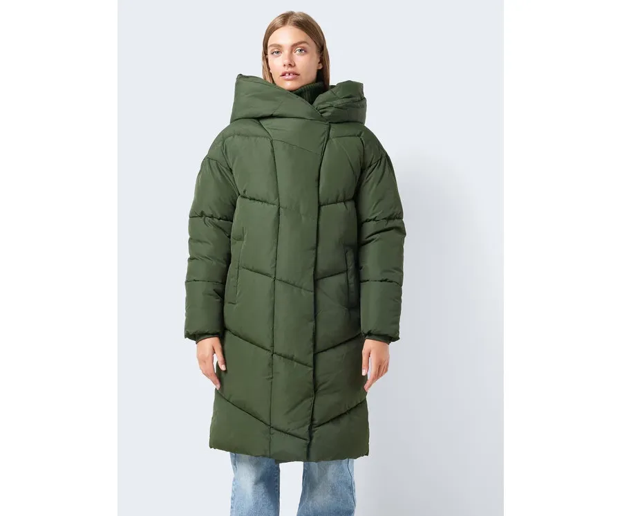obrazek 1 Noisy May Kurtka zimowa 27028070 Zielony Regular Fit