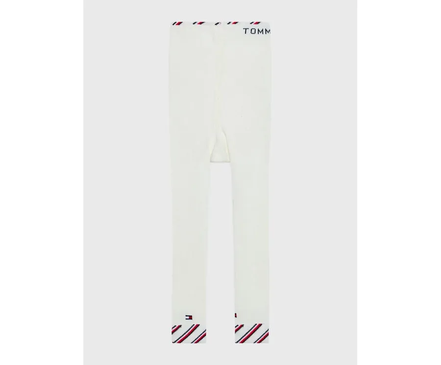 obrazek 1 Tommy Hilfiger Legginsy 701220280 Biały Slim Fit