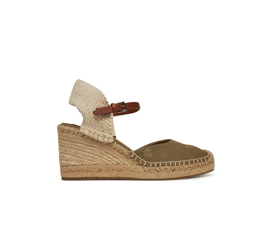 obrazek 1 LAUREN RALPH LAUREN Espadryle Robby 802966885001 Khaki