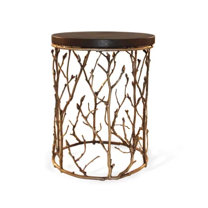 Picture A prestigious table with golden branches