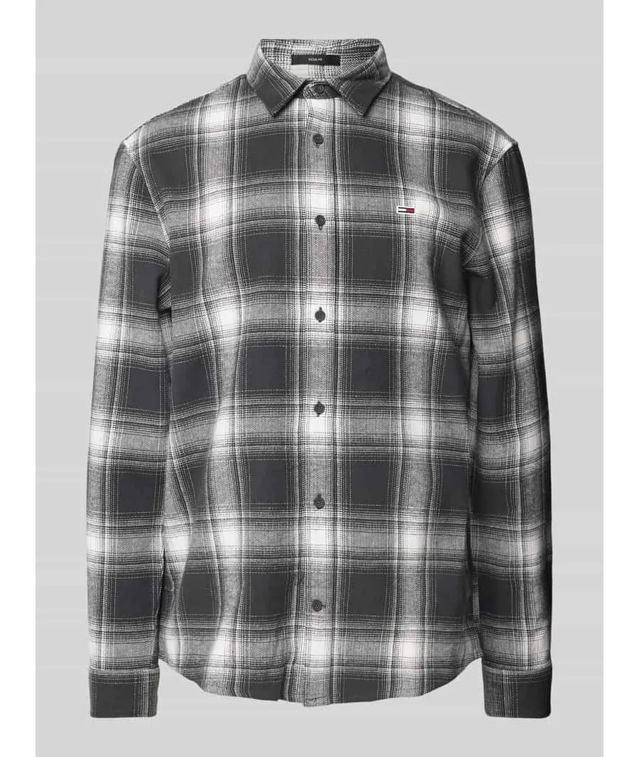 obrazek 1 Koszula casualowa z wyhaftowanym logo