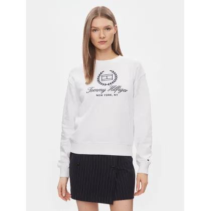 Zdjęcie Tommy Hilfiger Bluza Flag Script WW0WW41758 Biały Regular Fit