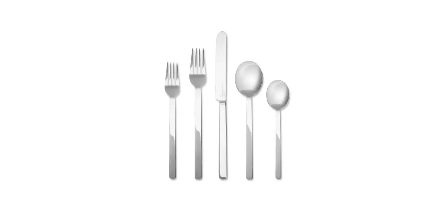 obrazek 2 Designerski włoski zestaw 6 łyżek Gourmet z kolekcji Stile ze stali nierdzewnej