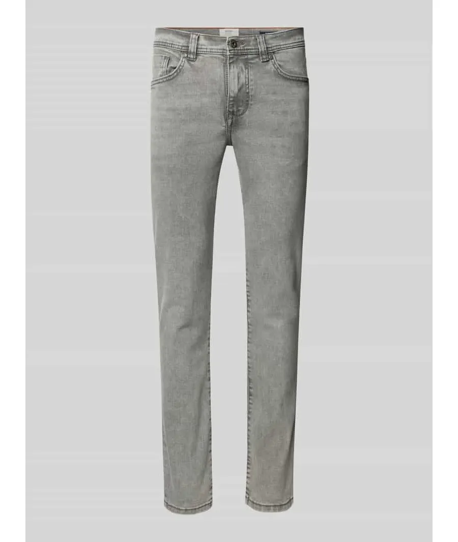 obrazek 1 Jeansy o kroju slim fit z 5 kieszeniami