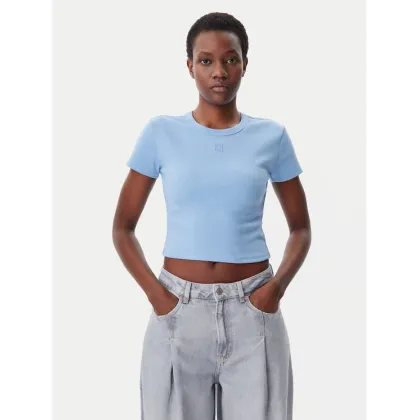 Zdjęcie HUGO T-Shirt Delanor 50512000 Niebieski Slim Fit