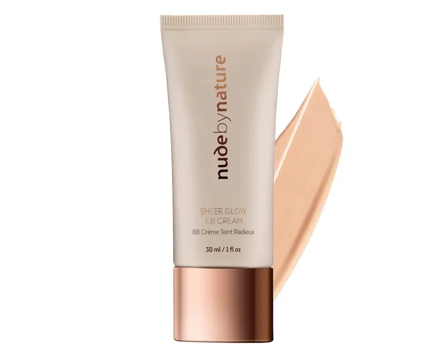 obrazek 1 Nude By Nature Sheer Glow Krem BB 02 Soft Sand Soft Sand 30 ml Nude by Nature
