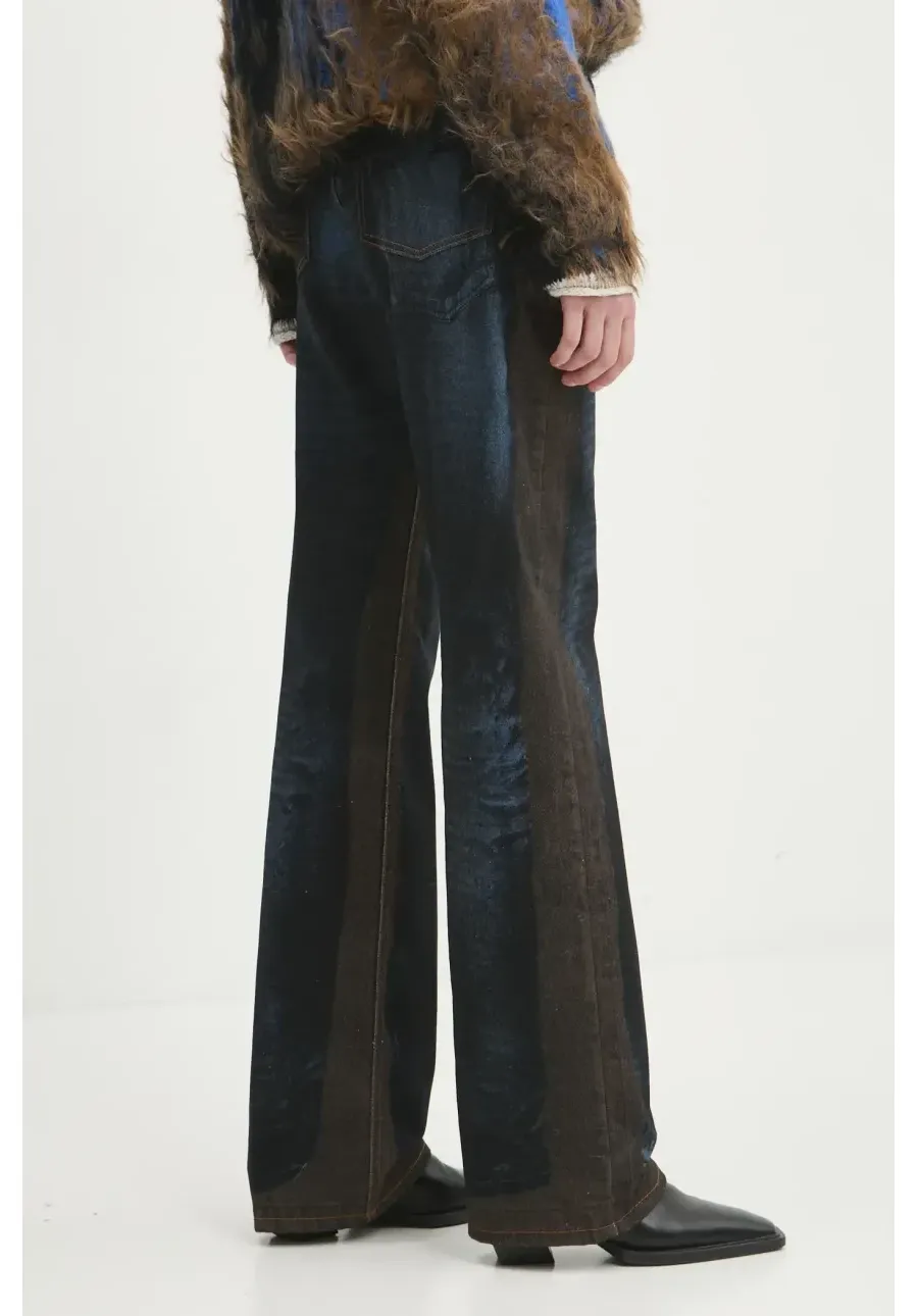 obrazek 1 Y/Project jeansy YP TROMPE L'OEIL JEANS damskie high waist 207PA019