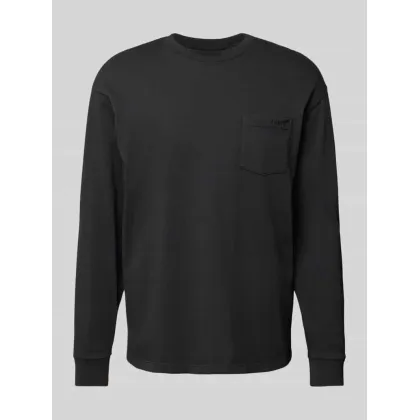 Zdjęcie Bluzka z długim rękawem z wyhaftowanym logo