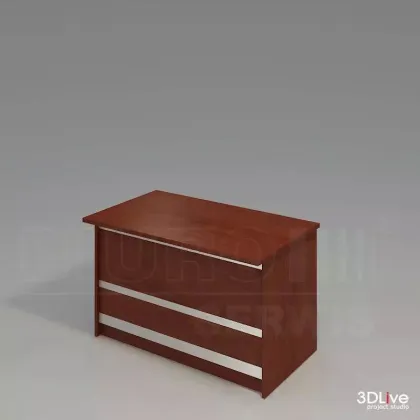 Zdjęcie Elegancka i Stylowa Lada prosta o wymiarach 160/70/74 cm. - Biuro Serwis