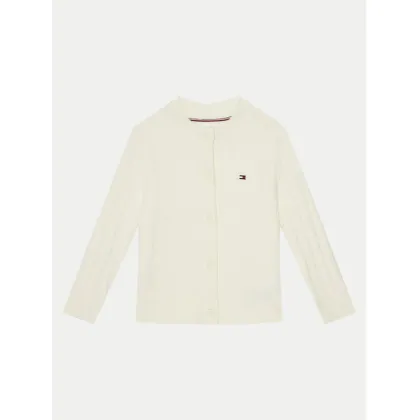 Zdjęcie Tommy Hilfiger Kardigan KG0KG08282 M Beżowy Regular Fit