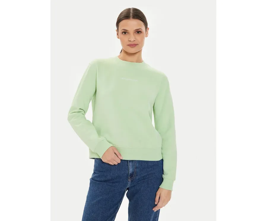 obrazek 1 Calvin Klein Jeans Bluza Institutional J20J222548 Zielony Regular Fit